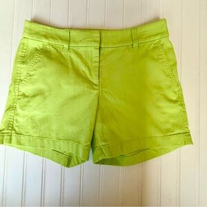 J. Crew Vibrant Green Women's Short